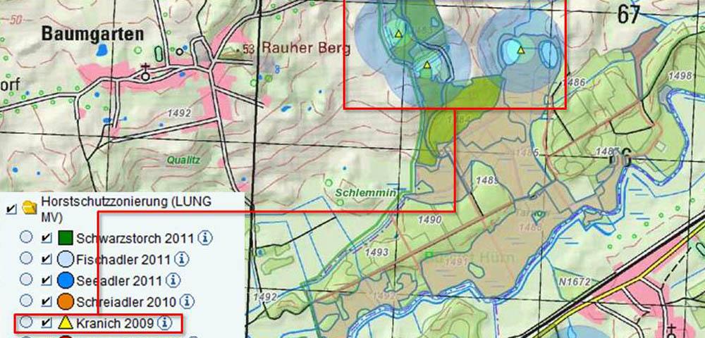 Natura 2000 Data in the Forestry Software DSW2